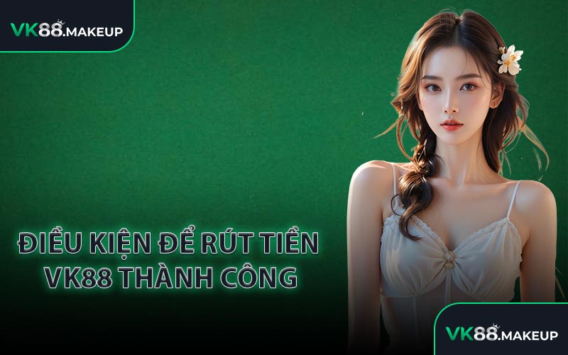 Điều kiện để rút tiền VK88 thành công